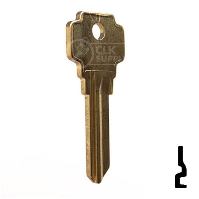 Uncut Key Blank | Dexter | DE6, D1054K Residential-Commercial Key JMA USA