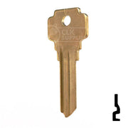 Uncut Key Blank | Dexter | DE6, D1054K Residential-Commercial Key JMA USA