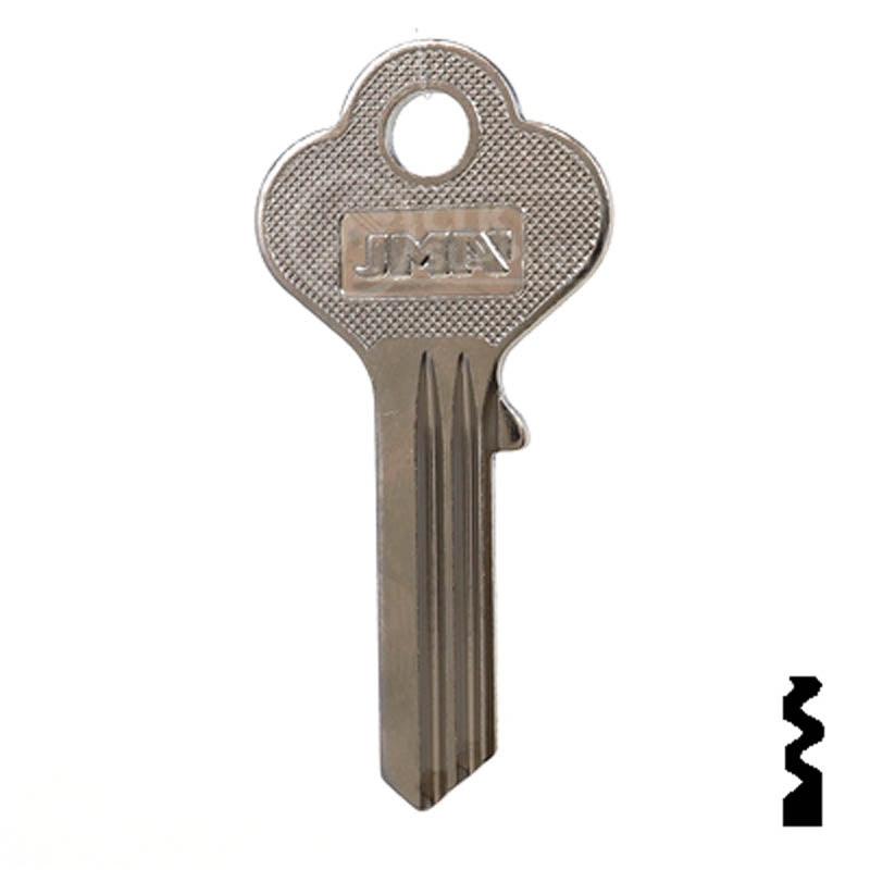 Uncut Key Blank | Eagle | EA1 Residential-Commercial Key JMA USA