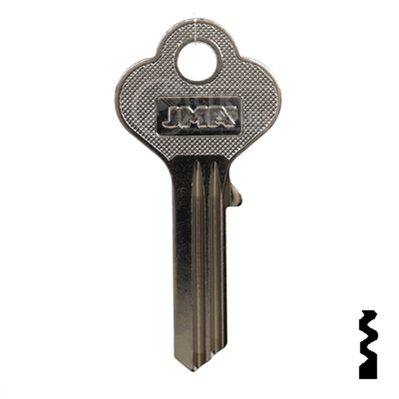 Uncut Key Blank | Eagle | EA1 Residential-Commercial Key JMA USA