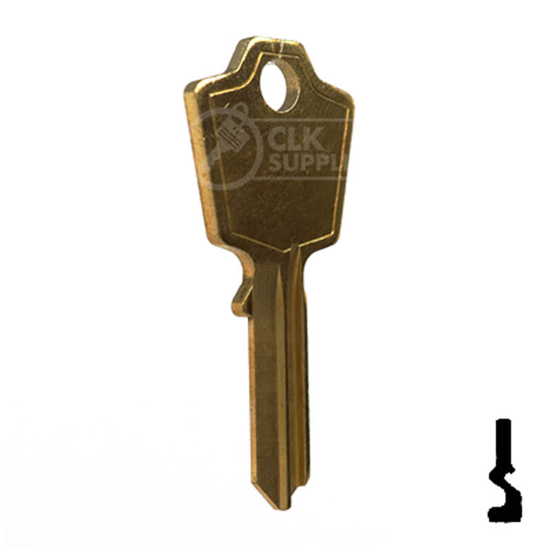 Uncut Key Blank | ESP | ES1 Residential-Commercial Key Ilco