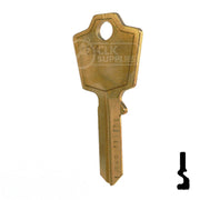 Uncut Key Blank | ESP | ES1 Residential-Commercial Key Ilco