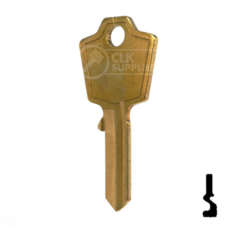 Uncut Key Blank | ESP | ES1 Residential-Commercial Key Ilco