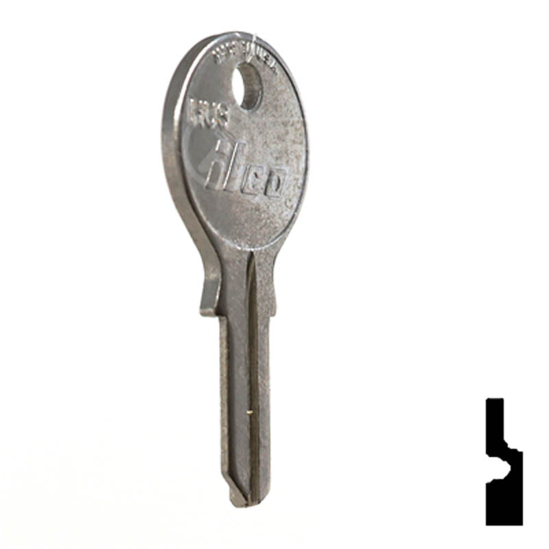 Uncut Key Blank | Geiger | HU3 Residential-Commercial Key Ilco
