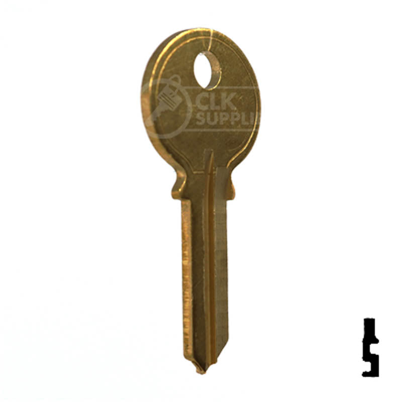 Uncut Key Blank | Ilco | IN1 Residential-Commercial Key Ilco