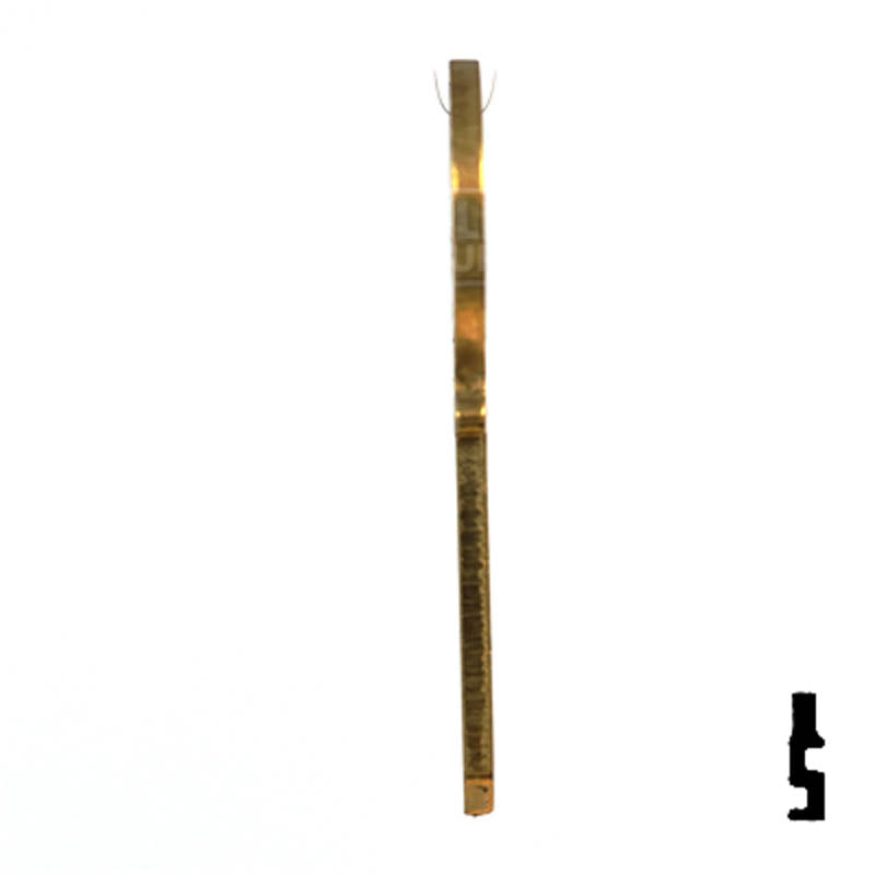 Uncut Key Blank | Ilco | IN1 Residential-Commercial Key Ilco