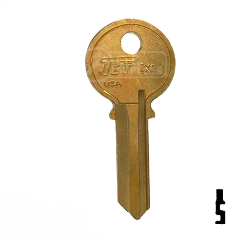 Uncut Key Blank | Ilco | IN1 Residential-Commercial Key Ilco
