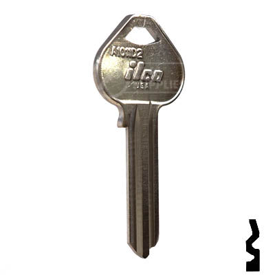 Uncut Key Blank | Russwin | A1011D2 Residential-Commercial Key JMA USA