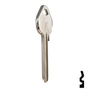 Uncut Key Blank | Russwin | A1011D2 Residential-Commercial Key JMA USA