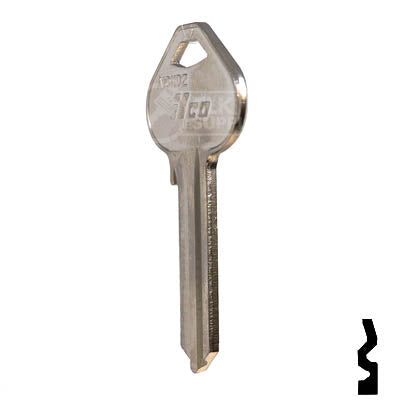 Uncut Key Blank | Russwin | A1011D2 Residential-Commercial Key JMA USA