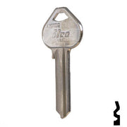 Uncut Key Blank | Russwin | A1011D2 Residential-Commercial Key JMA USA