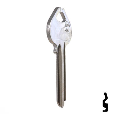 Uncut Key Blank | Russwin | A1011D4 Residential-Commercial Key Ilco