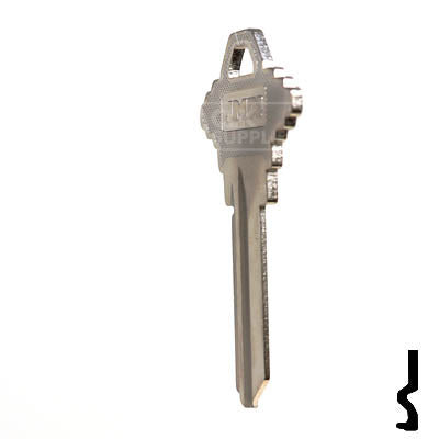Uncut Key Blank | Schlage | A1145J Residential-Commercial Key Ilco