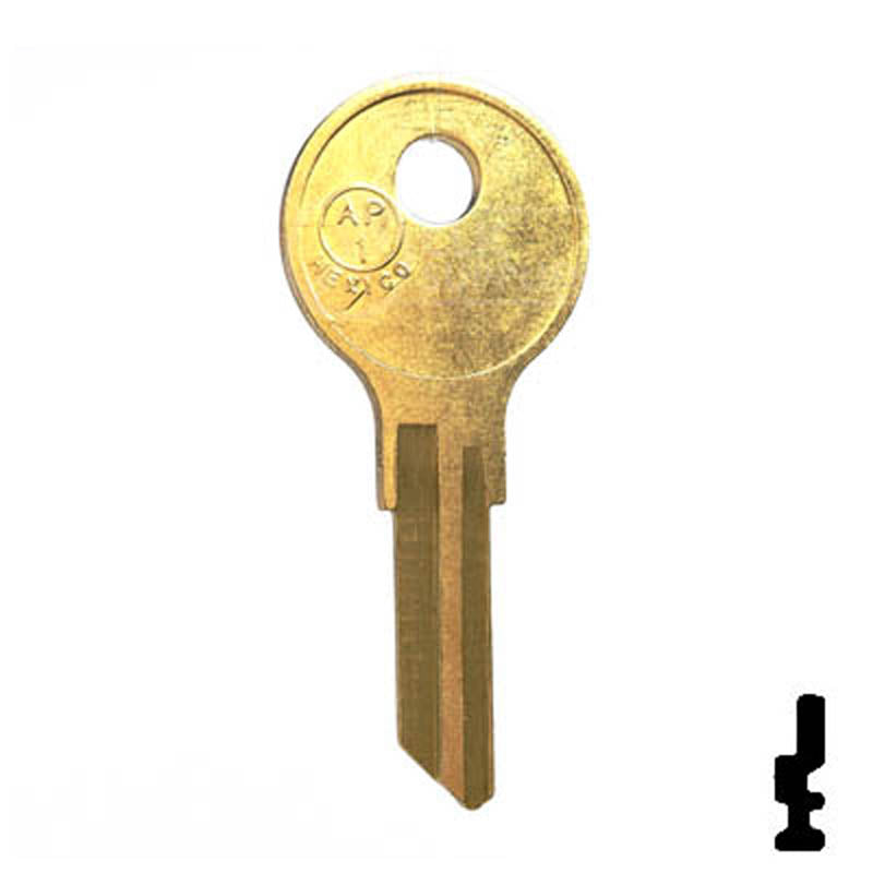 AP1, 101AM Chicago Key Blank RV-Motorhome Key JMA USA