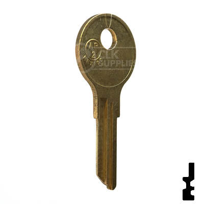 AP2, 102AM Chicago Key Blank RV-Motorhome Key JMA USA