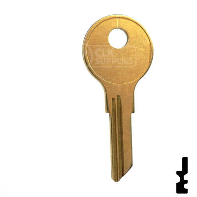 AP2, 102AM Chicago Key Blank RV-Motorhome Key JMA USA