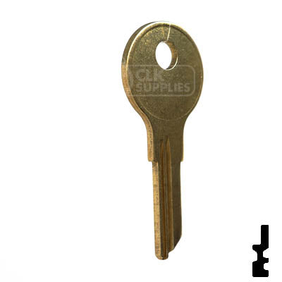 AP2, 102AM Chicago Key Blank RV-Motorhome Key JMA USA