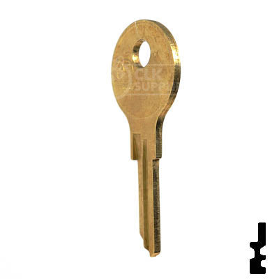 AP2, 102AM Chicago Key Blank RV-Motorhome Key JMA USA