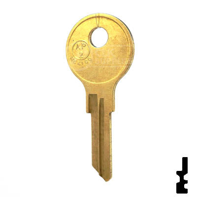 AP2, 102AM Chicago Key Blank RV-Motorhome Key JMA USA