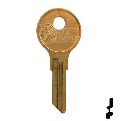 AP4, 104AM Chicago Key Blank RV-Motorhome Key JMA USA