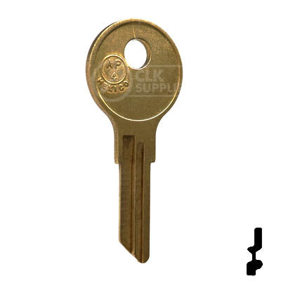 AP4, 104AM Chicago Key Blank RV-Motorhome Key JMA USA