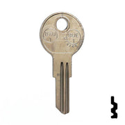 BAU1 / 1618 / BUE-1 Bauer Key Blank RV-Motorhome Key JMA USA