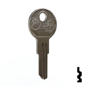 BAU1 / 1618 / BUE-1 Bauer Key Blank RV-Motorhome Key JMA USA