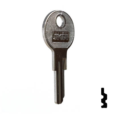 BAU1 / 1618 / BUE-1 Bauer Key Blank RV-Motorhome Key JMA USA