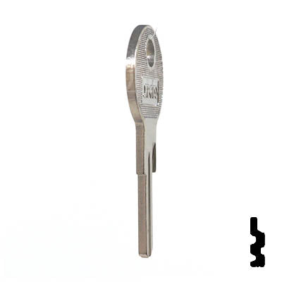 BAU1 / 1618 / BUE-1 Bauer Key Blank RV-Motorhome Key JMA USA