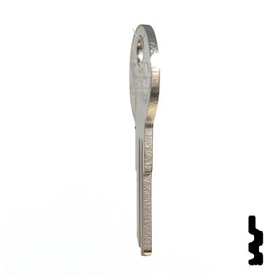 BAU1 / 1618 / BUE-1 Bauer Key Blank RV-Motorhome Key JMA USA