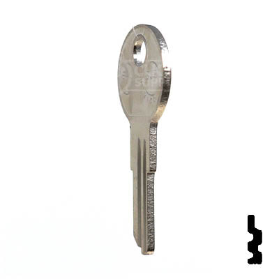 BAU1 / 1618 / BUE-1 Bauer Key Blank RV-Motorhome Key JMA USA