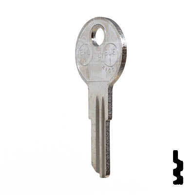 BAU1 / 1618 / BUE-1 Bauer Key Blank RV-Motorhome Key JMA USA