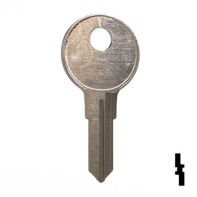 BAU3, 1676 Bauer Key RV-Motorhome Key Ilco