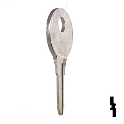 BAU3, 1676 Bauer Key RV-Motorhome Key Ilco