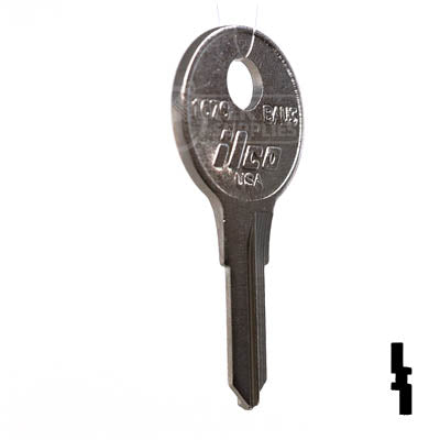 BAU3, 1676 Bauer Key RV-Motorhome Key Ilco