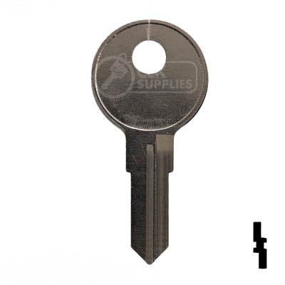 BAU3, 1676 Bauer Key RV-Motorhome Key Ilco