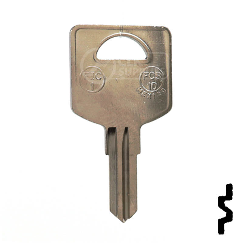 FIC1, 1617 Fastec Motor Home Key RV-Motorhome Key JMA USA