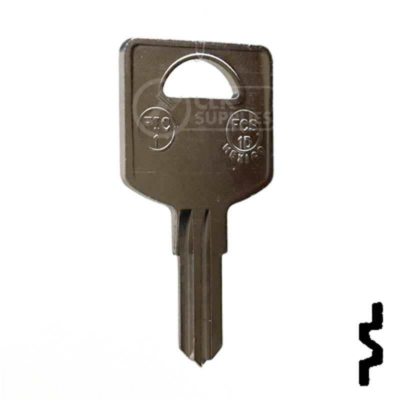 FIC1, 1617 Fastec Motor Home Key RV-Motorhome Key JMA USA