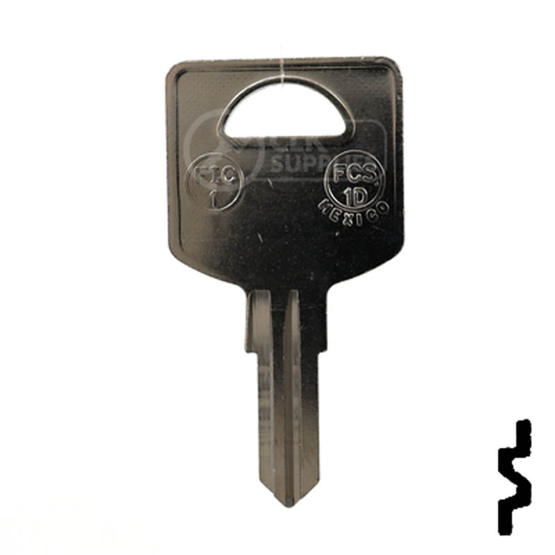 FIC1, 1617 Fastec Motor Home Key RV-Motorhome Key JMA USA