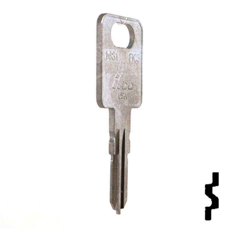 FIC3, 1681 Fastec Motor Home Key RV-Motorhome Key Ilco