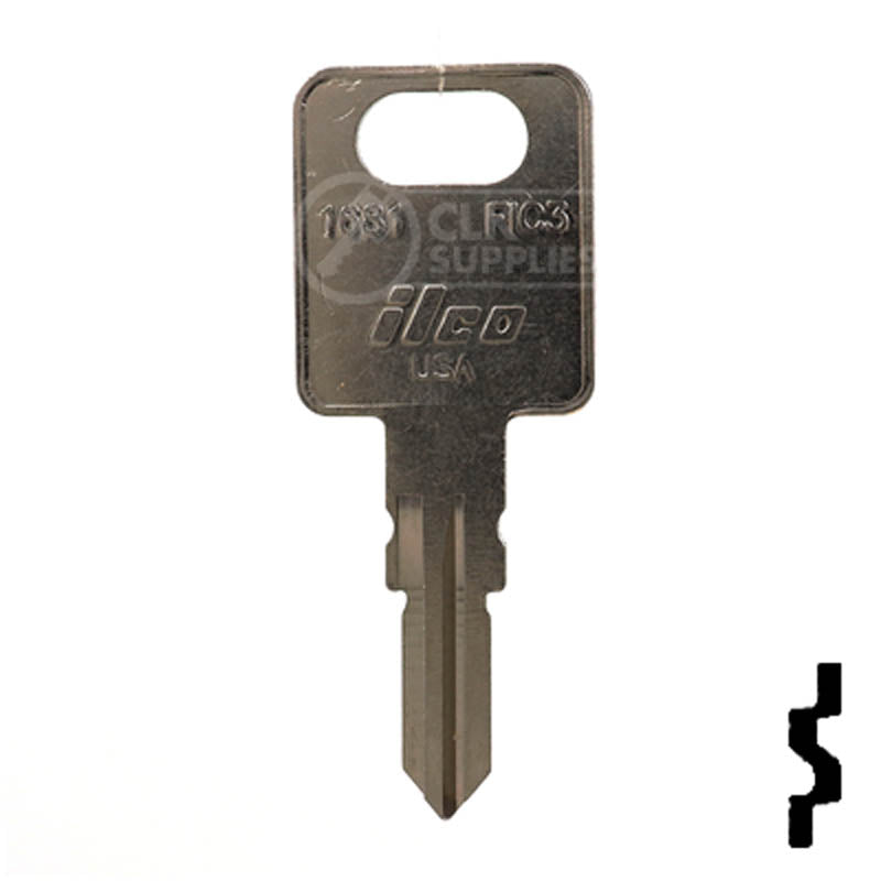 FIC3, 1681 Fastec Motor Home Key RV-Motorhome Key Ilco