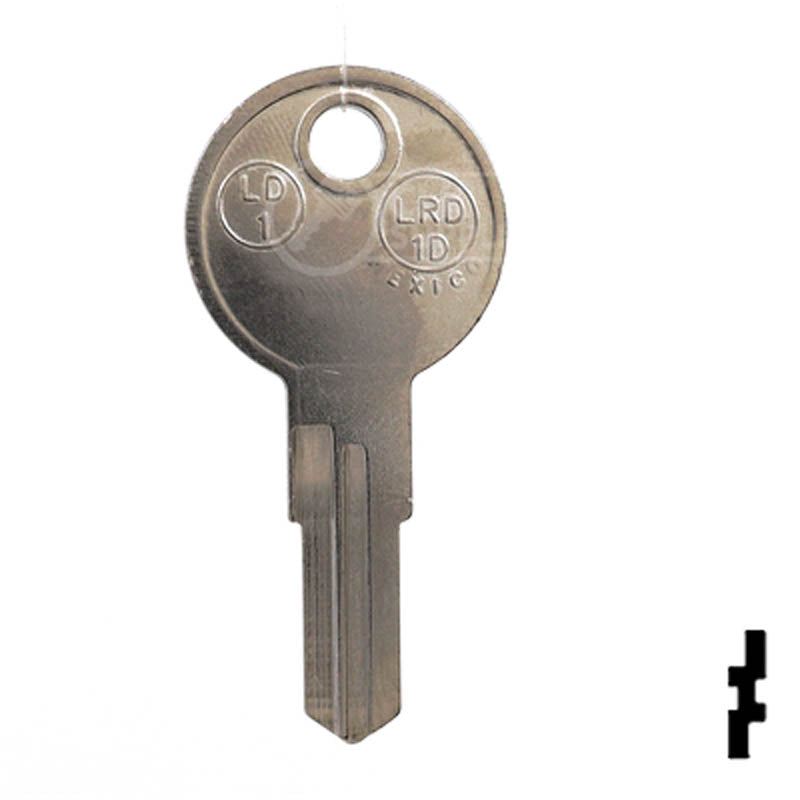 LD1, 1639 Larson Door Key RV-Motorhome Key JMA USA