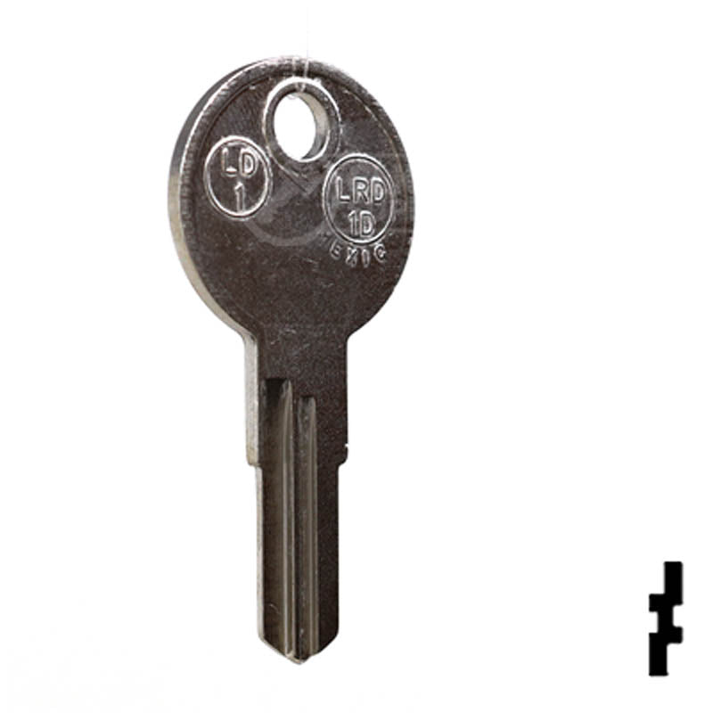 Uncut Key Blank | Larson | LD1, 1639 — CLK Supplies