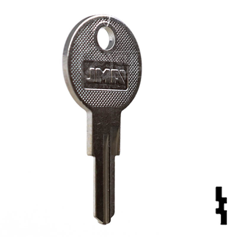 LD2, 1640 Larson Door Key RV-Motorhome Key JMA USA