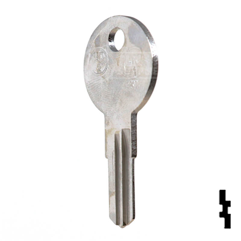 LD2, 1640 Larson Door Key RV-Motorhome Key JMA USA