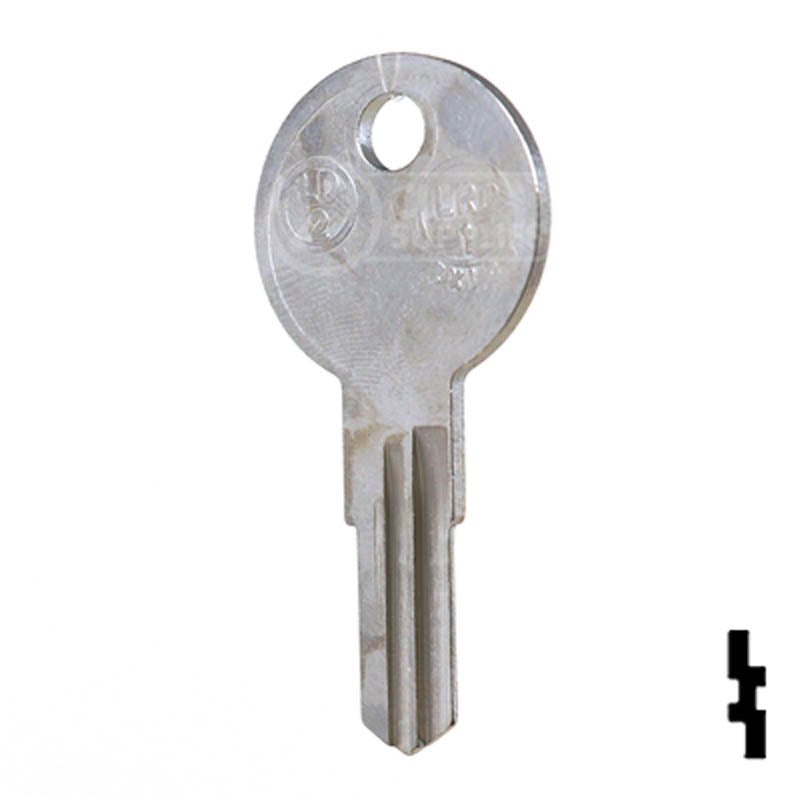 LD2, 1640 Larson Door Key RV-Motorhome Key JMA USA