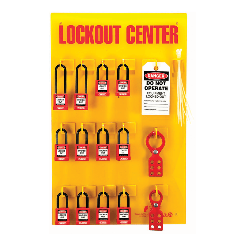 Abus Safety Lockout Board - Large Abus Safety Parts Abus Lock Co.