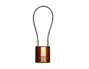 Abus 72/30 Safety Padlock with Cable Shackle - Aluminum Body Abus Safety Parts Abus Lock Co.