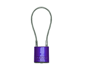 Abus 72/30 Safety Padlock with Cable Shackle - Aluminum Body Safety Padlock Abus Lock Co.