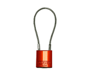 Abus 72/30 Safety Padlock with Cable Shackle - Aluminum Body Abus Safety Parts Abus Lock Co.